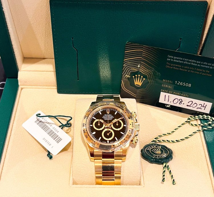 Rolex Daytona Cosmograph 2024 Daytona Yellow Gold