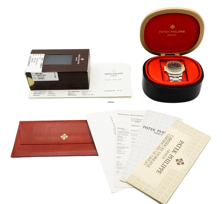 Patek Philippe Nautilus 3700 Double Signed Beyer Full Set And Full Serviced In 5 2019