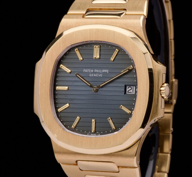 Patek Philippe Nautilus 3700 Yellow Gold With Extract From The Archives 1983