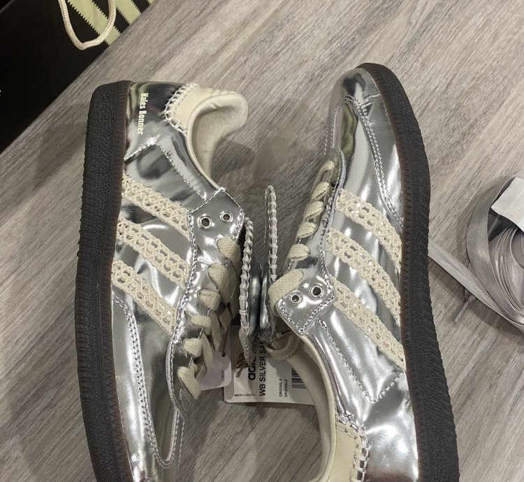 Wales Bonner Adidas Samba Metallic Silver