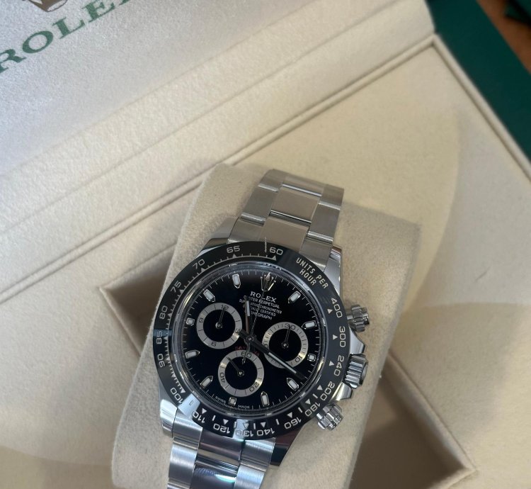 Rolex Daytona Cosmograph Black Ceramic 2023 Old Reference Stainless Steel
