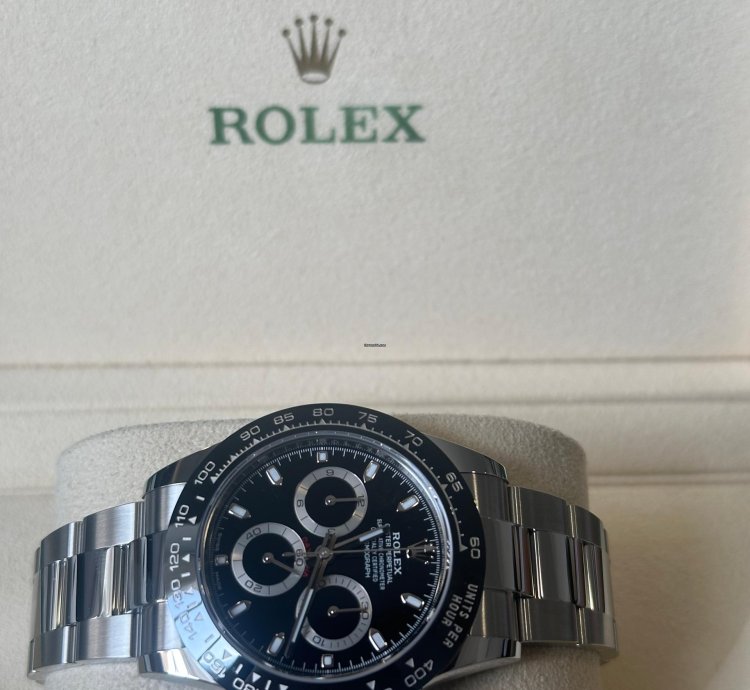 Rolex Daytona Cosmograph Black Ceramic 2023 Old Reference Stainless Steel