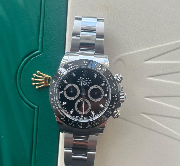 Rolex Daytona Cosmograph Black Ceramic 2023 Old Reference Stainless Steel