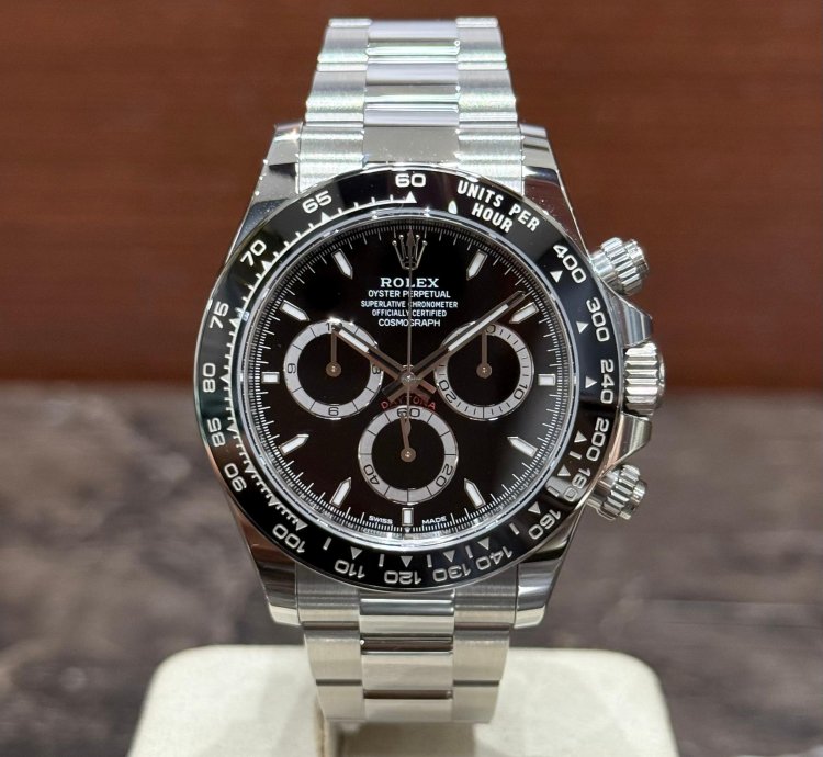 Rolex Daytona Cosmograph Black New 12 2024 Lc 100 Ref 126500ln