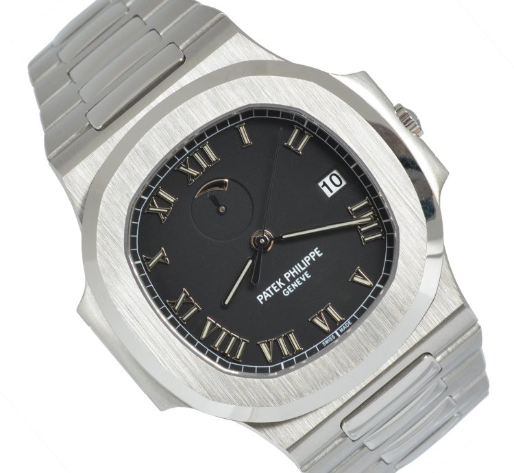 Patek Philippe Nautilus 3710 1a Black Dial Power Reserve Like New Full Set 2001