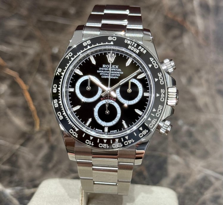Rolex Daytona Cosmograph Black New 12 2024 Lc 100 Ref 126500ln