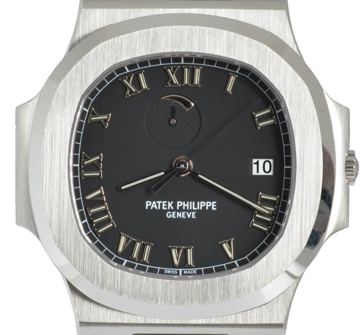 Patek Philippe Nautilus 3710 1a Black Dial Power Reserve Like New Full Set 2001