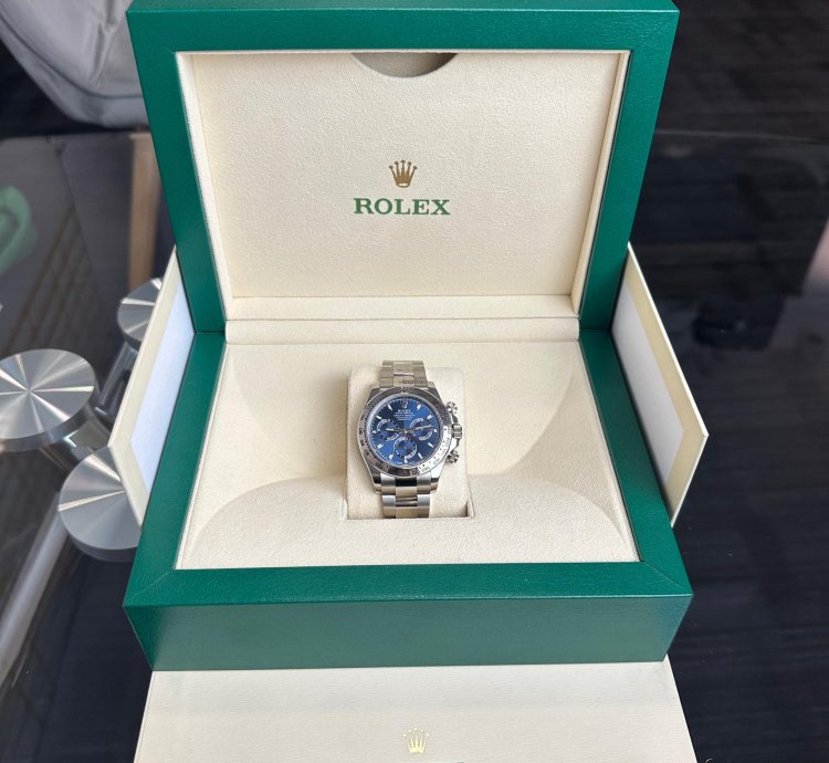 Rolex Daytona Cosmograph Blue Dial 2022 116509