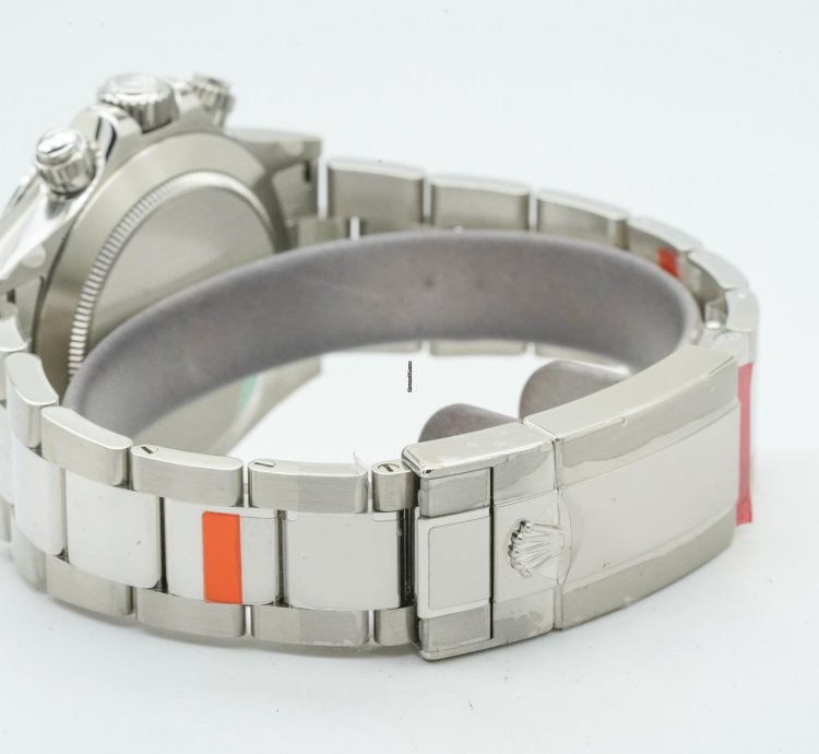 Rolex Daytona Cosmograph Chronograph 116520 Aph White Dial 40mm 11 2015 Nos With Films 3971