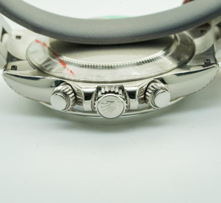 Rolex Daytona Cosmograph Chronograph 116520 White Dial 40mm 2009 Nos With Films Ser