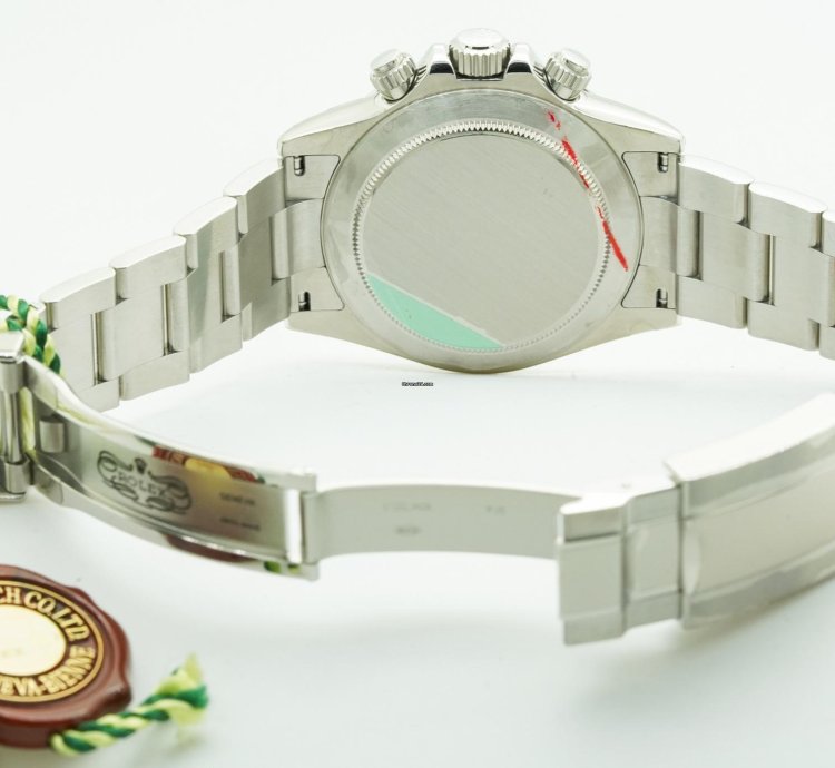 Rolex Daytona Cosmograph Chronograph 116520 White Dial 40mm 2009 Nos With Films Ser