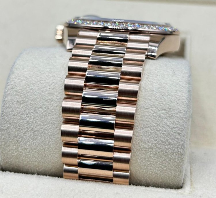 Rolex Day-date 40 228345rbr Chocolate Baguette Unworn