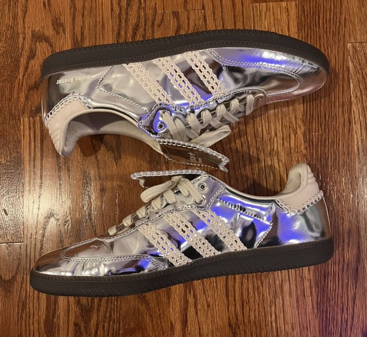 Wales Bonner Adidas Sambas Silver