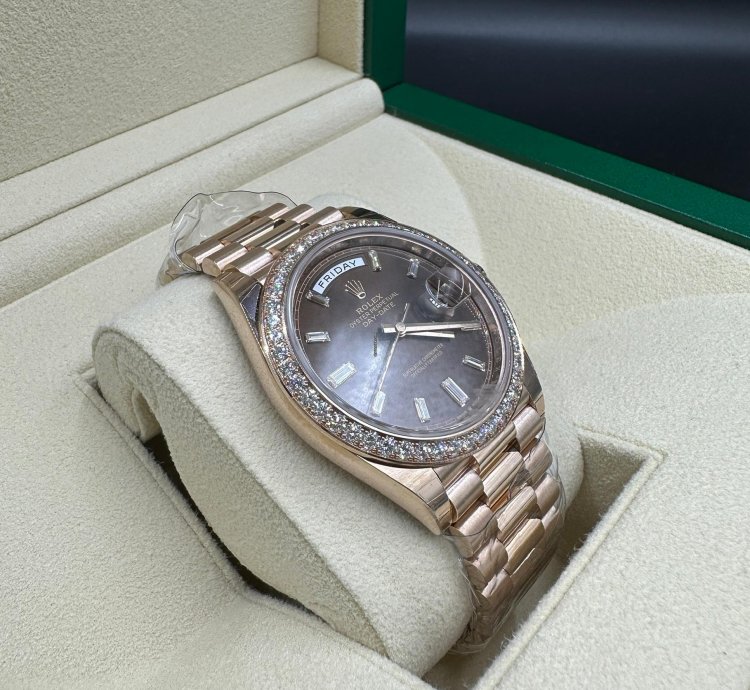 Rolex Day-date 40 228345rbr Chocolate Diamond