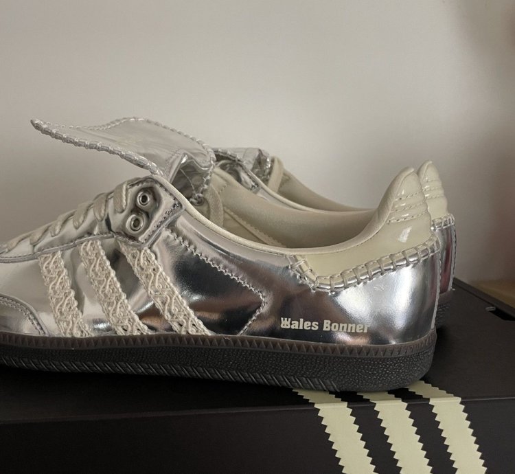 Wales Bonner Adidas Silver Samba
