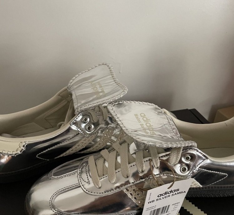 Wales Bonner Adidas Silver Samba