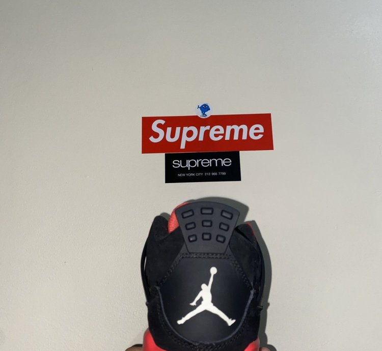 4 5y Jordan 4 Red Thunder Big Kids Shoes