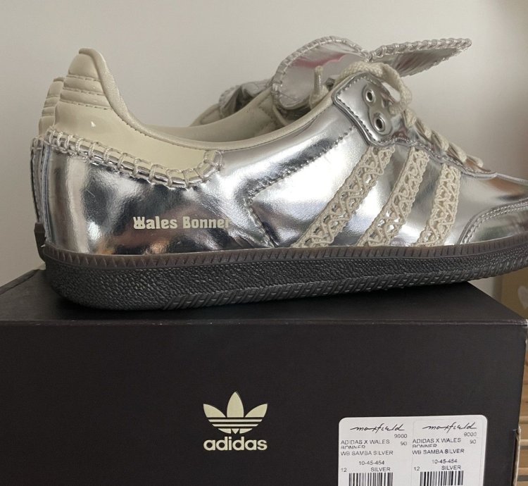 Wales Bonner Adidas Silver Samba