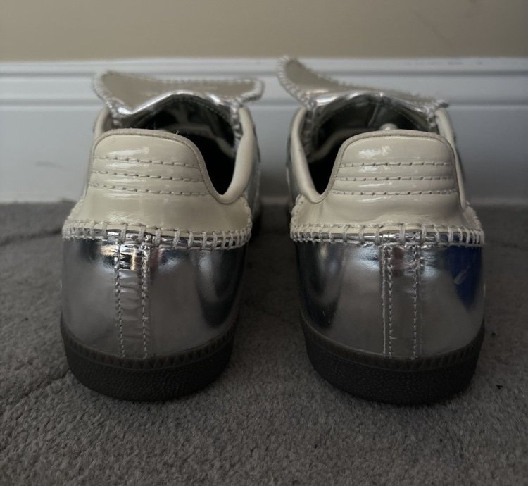 Wales Bonner Adidas Silver Sambas