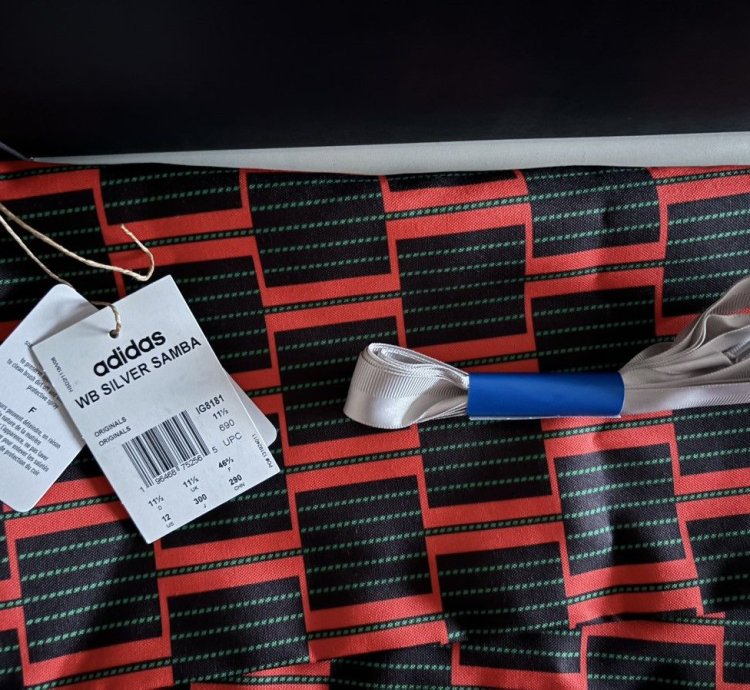Wales Bonner Adidas Silver Sambas