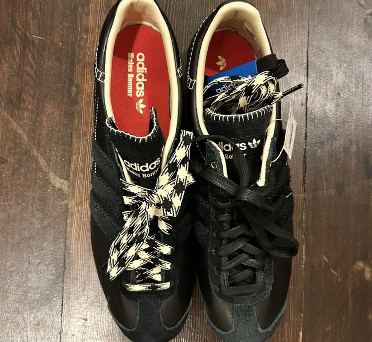 Wales Bonner Black Easy Yellow Adidas Country Samba