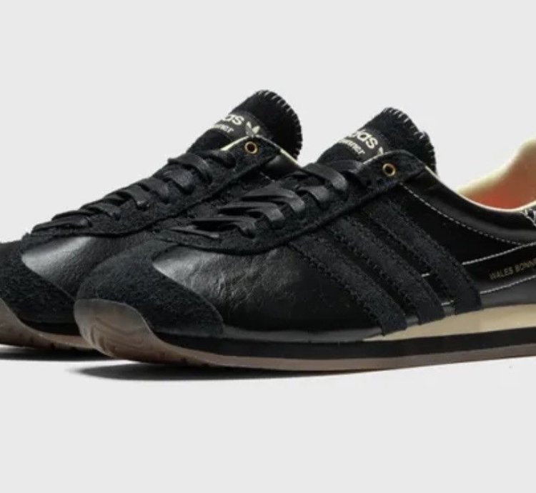 Wales Bonner Black Easy Yellow Adidas Country Samba