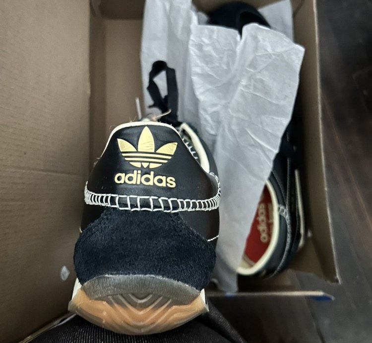Wales Bonner Black Easy Yellow Adidas Country Samba