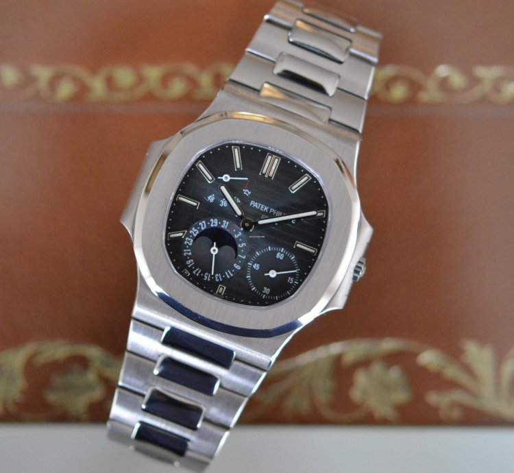 Patek Philippe Nautilus 3712 1a 3 Dots First Generation Mk1 Stainless Steel Full Set