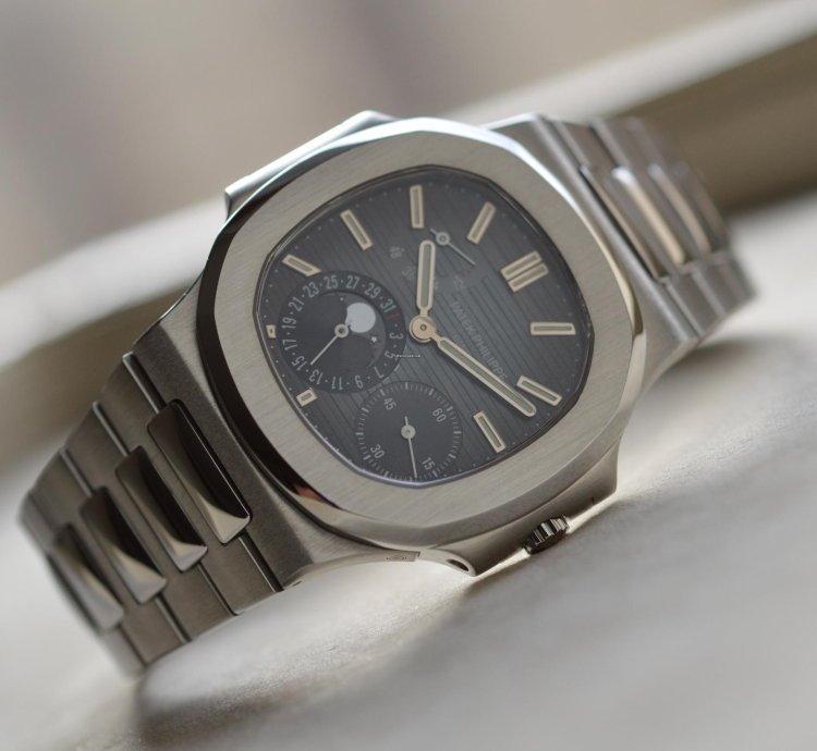 Patek Philippe Nautilus 3712 1a 3 Dots First Generation Mk1 Stainless Steel Full Set