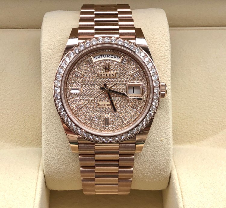 Rolex Day-date 40 228345rbr Pav Diamond