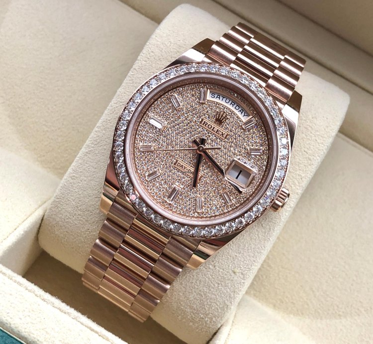 Rolex Day-date 40 228345rbr Pav Diamond