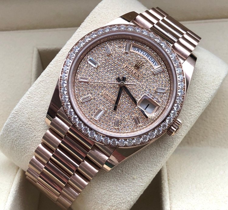 Rolex Day-date 40 228345rbr Pav Diamond