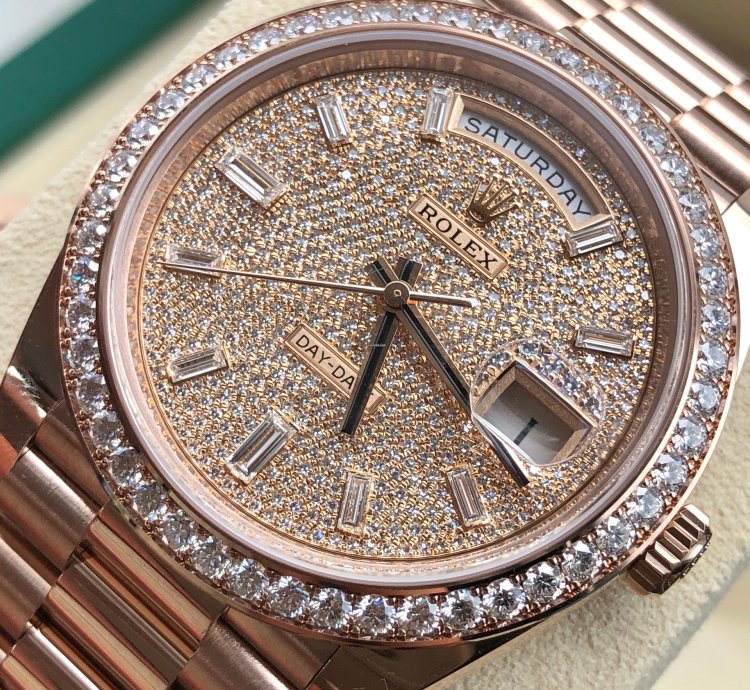 Rolex Day-date 40 228345rbr Pav Diamond