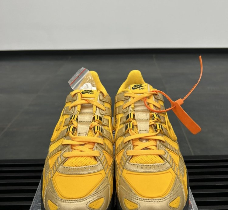 69497 Nike Air Rubber Dunk Off-white University Gold