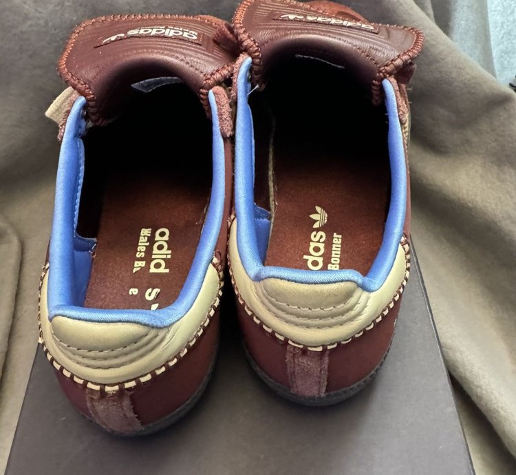 Wales Bonner Samba Brown And Blue