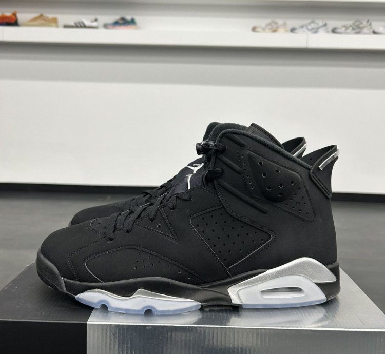 72707 Jordan 6 Retro Chrome Metallic Silver