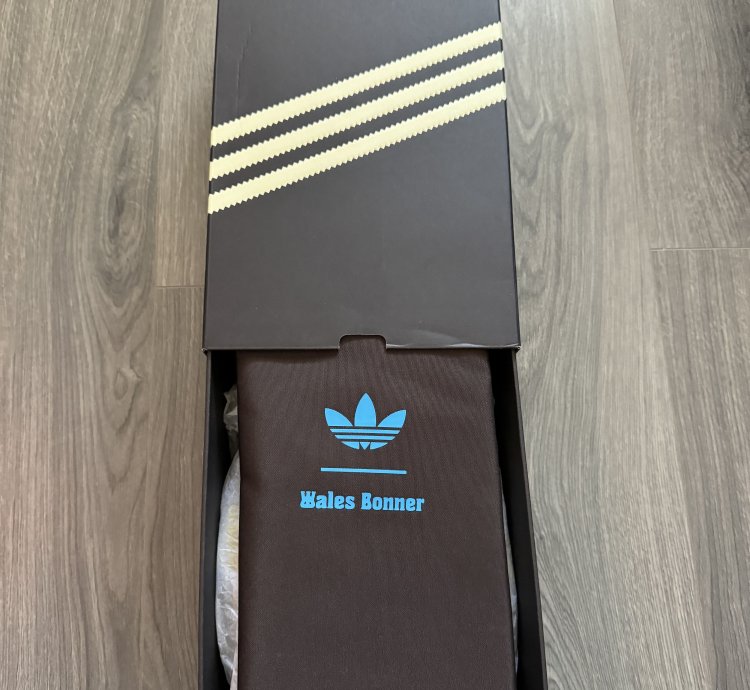 Wales Bonner Samba Croc Brown