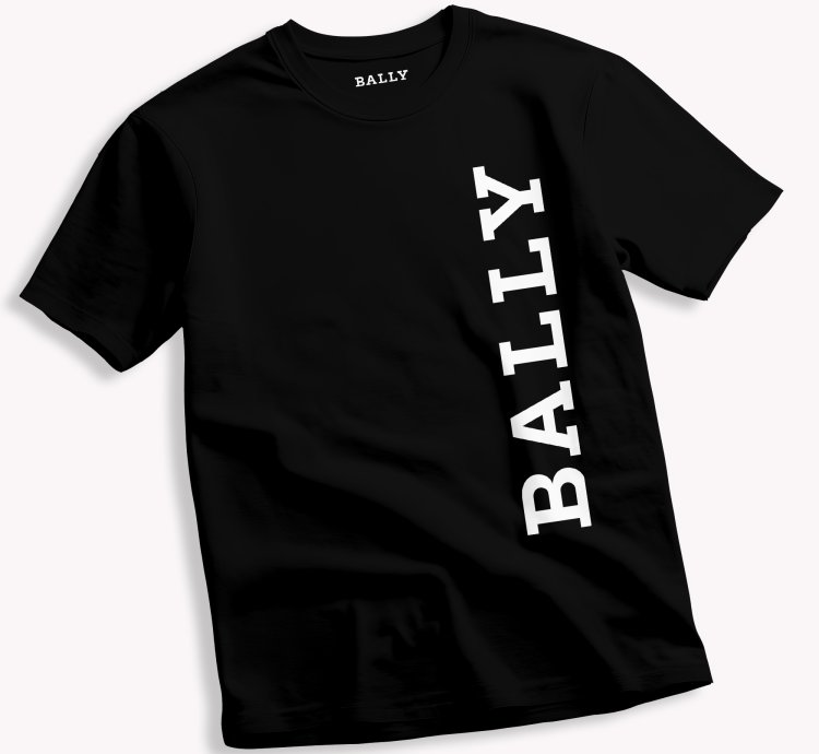 Bally Shirt Black Unisex Size Usa S To 5xl