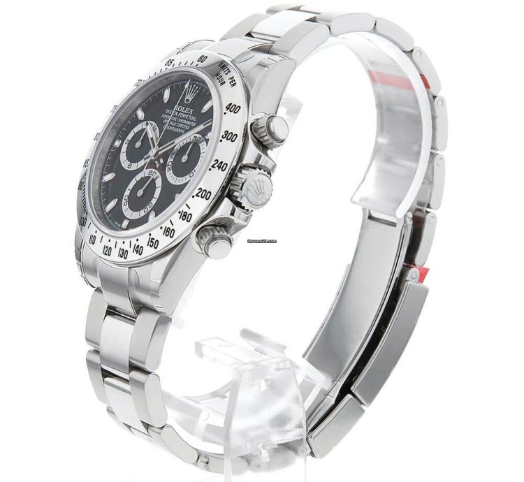Rolex Daytona Cosmograph Daytona 116520 Black Mirror Buckle Random Number Unused Mens