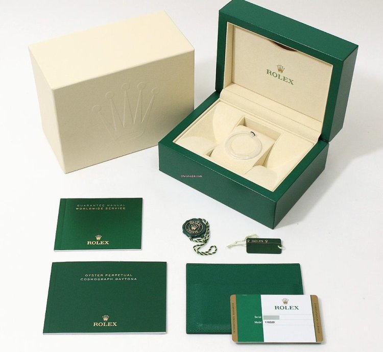 Rolex Daytona Cosmograph Daytona 116520 Black Mirror Buckle Random Number Unused Mens