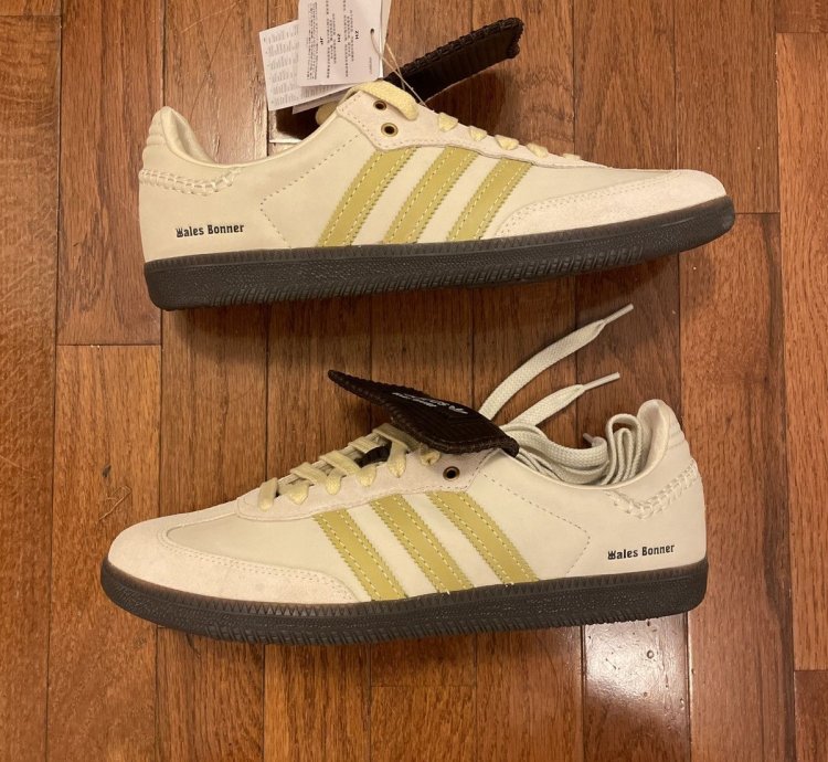 Wales Bonner Samba Ecru Tint Almost Yellow