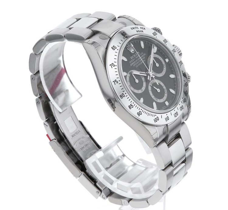 Rolex Daytona Cosmograph Daytona 116520 Black Mnumber Unused Mens