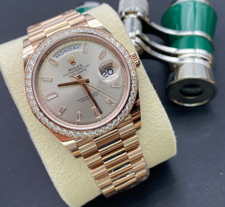 Rolex Day-date 40 228345rbr Sundust Everose Gold