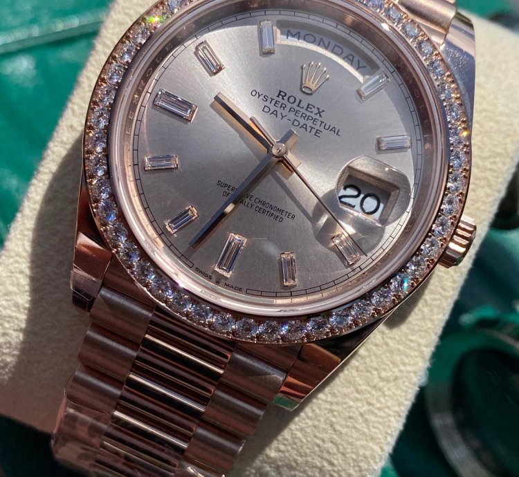 Rolex Day-date 40 228345rbr Sundust Everose Gold