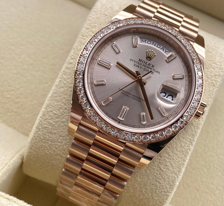Rolex Day-date 40 228345rbr Sundust Everose Gold