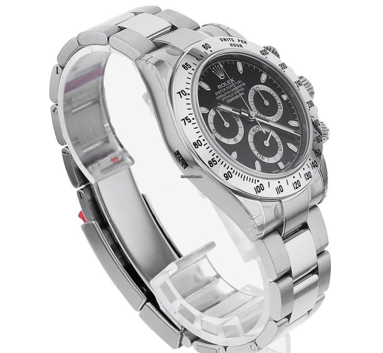 Rolex Daytona Cosmograph Daytona 116520 Black Random Number Unused Mens