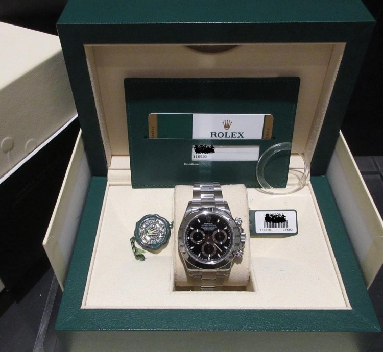 Rolex Daytona Cosmograph Daytona 116520 Nos Full Stickers