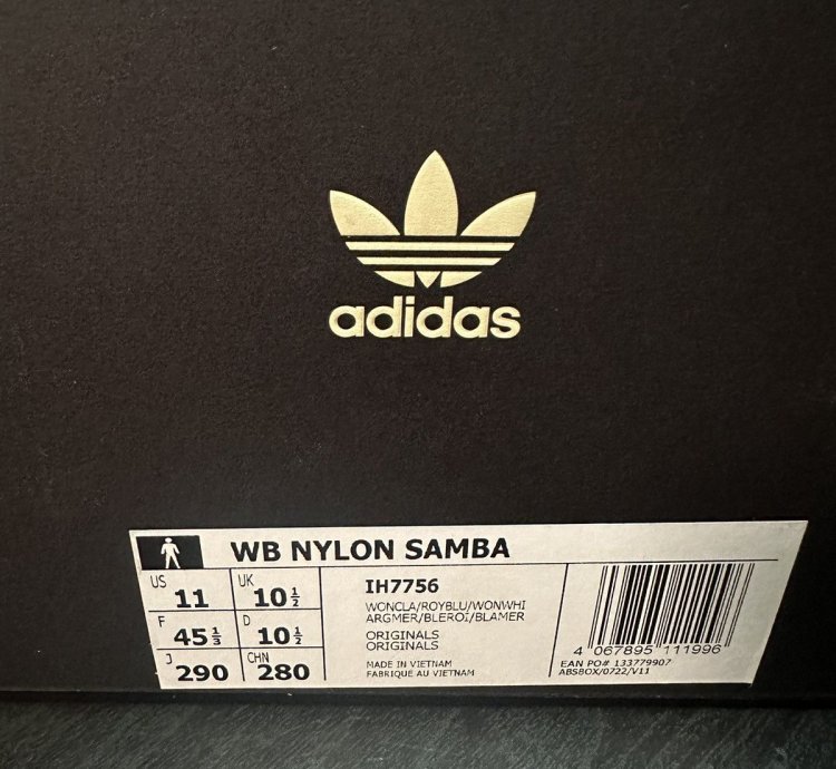 Wales Bonner Samba Nylon