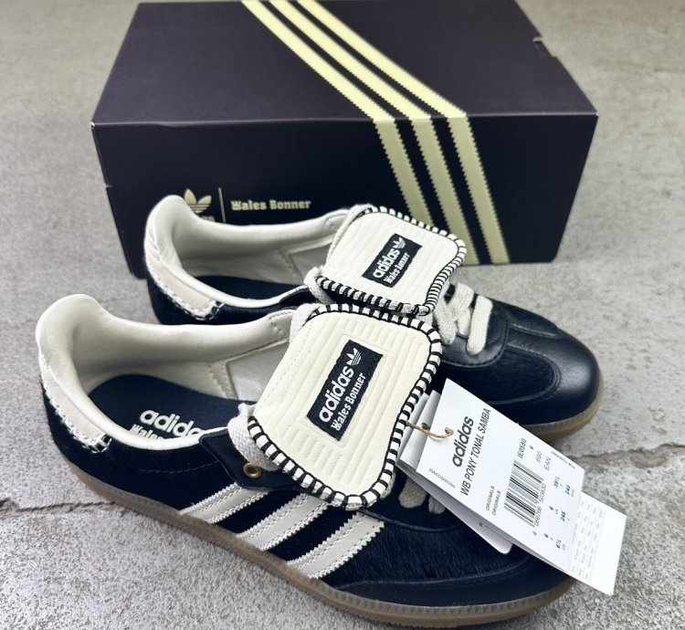 Wales Bonner Samba Pony Black