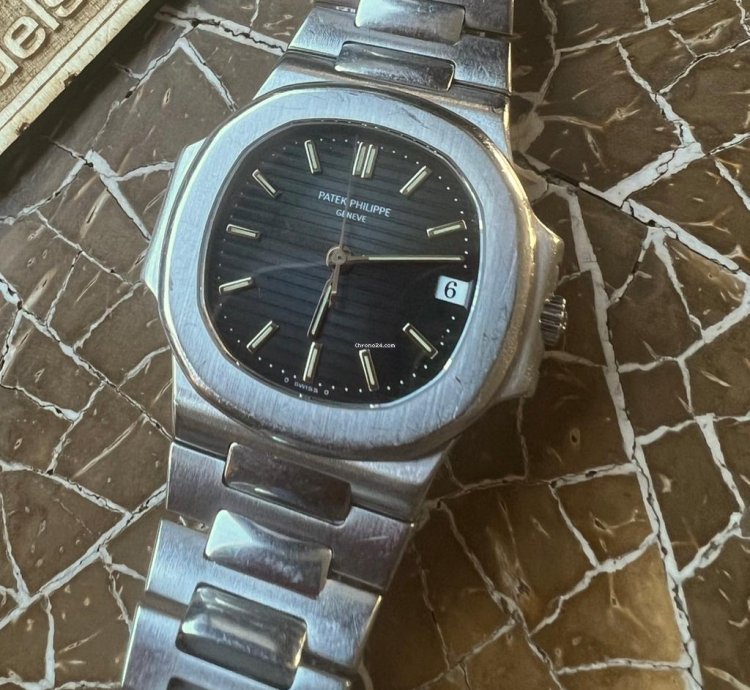 Patek Philippe Nautilus 3800 1 Nautilus Stahl Blue Box Papiere Aus Erstbesitz Wempe 1995